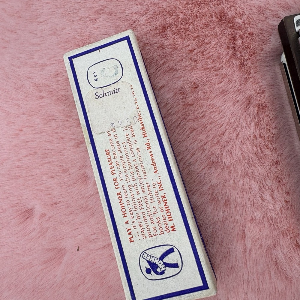 M. Hohner Marine Band Harmonica No. 1896 A440 Key of A made in Germany w/‎ Box - Picture 3 of 6